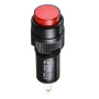 Лампа сигнальна 22мм червоний LED 220V АC [A0140030181] AD22E-10DS АСКО