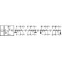 Тельферный пост 4-положения 4NC+4NO+4NO две скорости IP65 [A0140050014] XAL-B3-491 АСКО