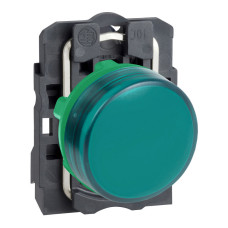 Лампа сигнальная 22мм зеленый LED 24V AC/DC [XB5AVB3] Harmony XB5 Schneider Electric