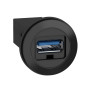 Порт інтерфейсу USB для монтажу на панелі 22мм тип 3.0 [XB5PUSB3] Harmony XB5 Schneider Electric