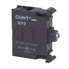 Модуль светодиодный 110-230V AC LED красный для кнопок NP8 [578986] NP8 CHINT