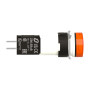 Лампа сигнальна 16мм 12-24V AC/DC LED жовтий [XB6AV5BB] Harmony XB6 Schneider Electric