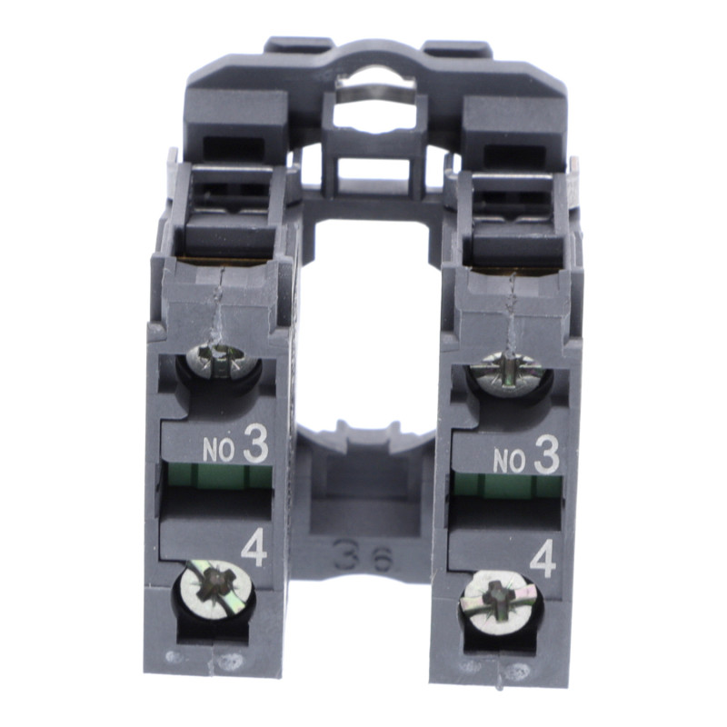 Корпус кнопки с контактом 2NO 3A 240V AC/DC с винтовым зажимом [ZB5AZ103] Harmony XB5 Schneider Electric