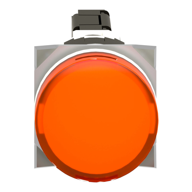 Лампа сигнальна 16мм 12-24V AC/DC LED жовтий [XB6AV5BB] Harmony XB6 Schneider Electric