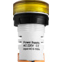 Лампа сигнальна з індикатором струму 22мм жовтий LED 220V AC 5-100А [s009038] e.ad22.am E.NEXT