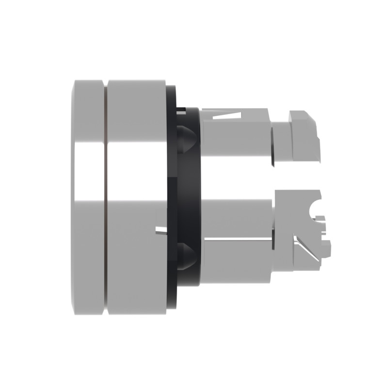 Головка для кнопки 22мм без подсветки белая [ZB4BA18] Harmony XB4 Schneider Electric