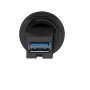 Порт інтерфейсу USB для монтажу на панелі 22мм тип 3.0 [XB5PUSB3] Harmony XB5 Schneider Electric