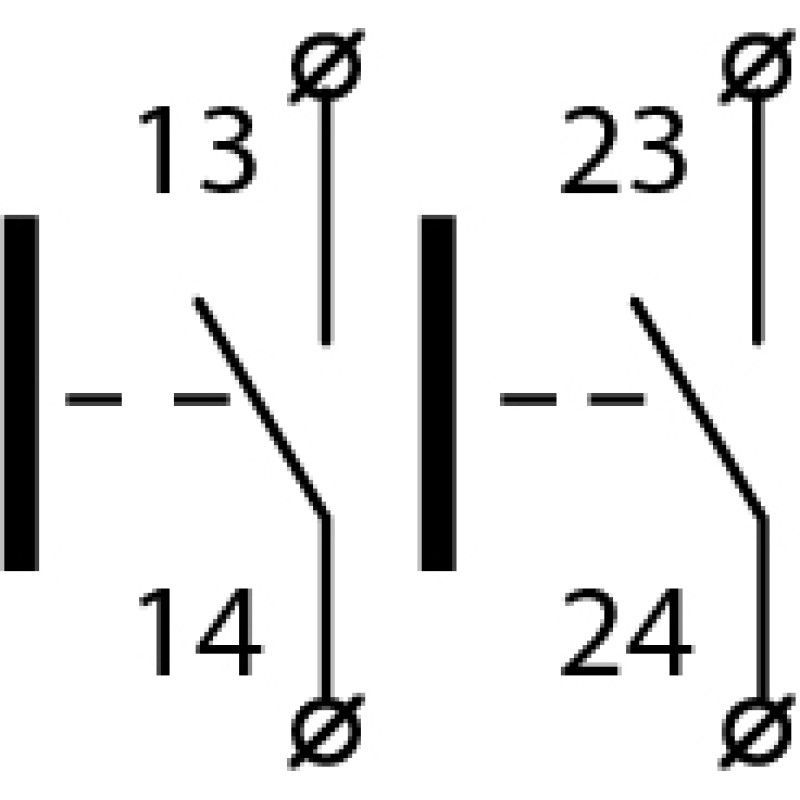 Пост двомісний "Вгору-Вниз" 2.5А(220V) 2NO IP54 [A0140020063] XAL-D222 АСКО