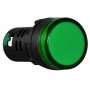 Лампа сигнальна 22мм зелений LED 220V DC [A0140030082] AD22-22DS АСКО