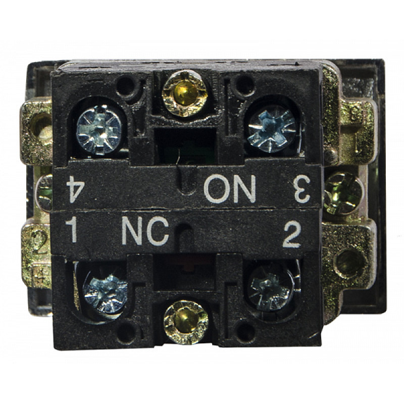 Кнопка Старт-Стоп "I-O" 1NO+1NC 22мм без підсвічування [A0140010013] XB2-BL8425 АСКО
