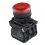 Кнопка управления 1NO+1NC 22мм с подсветкой красный LED 220V [A0140010174] TB5-AW34M5 АСКО