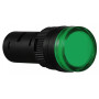 Лампа сигнальна 16мм зелений LED 24V АC/DC [A0140030054] AD16-16DS АСКО