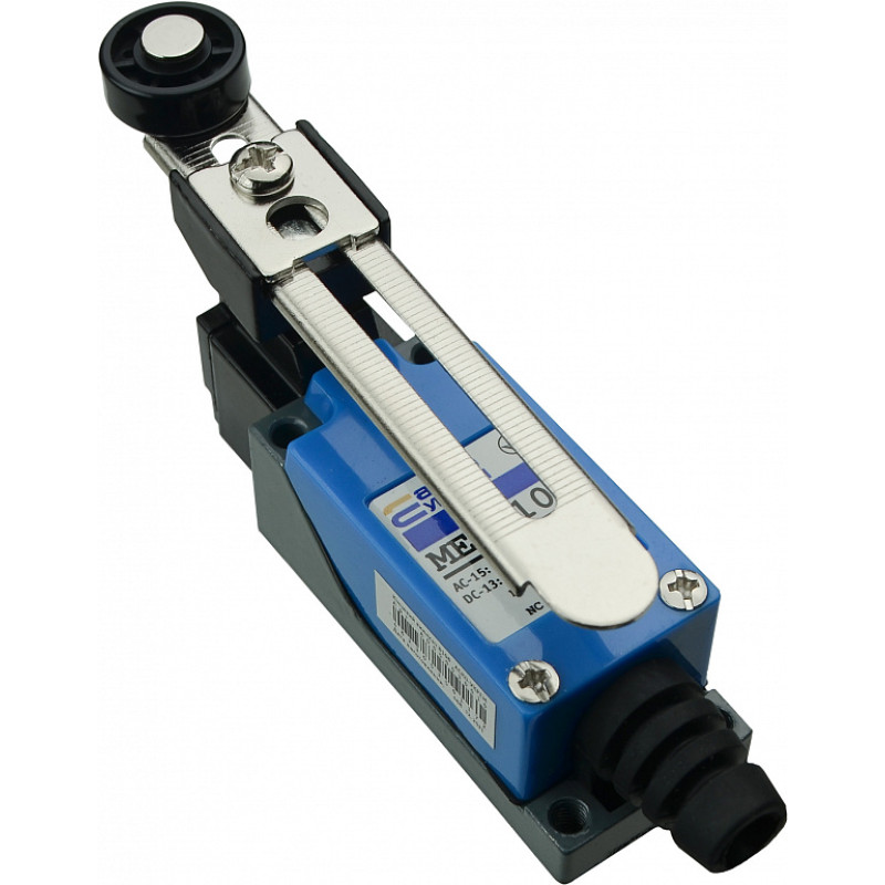 Выключатель концевой 1NO+1NC 5A 220V регулируемый рычаг с роликом [A0050030010] МЕ 8108 АСКО