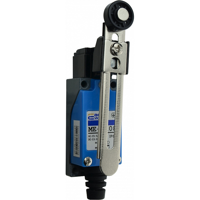 Выключатель концевой 1NO+1NC 5A 220V регулируемый рычаг с роликом [A0050030010] МЕ 8108 АСКО