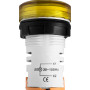 Лампа сигнальная с индикатором частоты сети 22мм желтый LED 220V AC 30-105Гц [s009037] e.ad22.fr E.NEXT