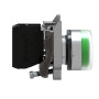 Кнопка управления 1NO 22мм без подсветки зеленая с колпачком [XB4BP31EX] Harmony XB4 Schneider Electric