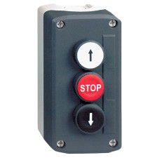 Пост трехместный "Вверх-Стоп-Вниз" 3A(240V) 2NO+1NC IP66 [XALD326] Harmony XALD Schneider Electric
