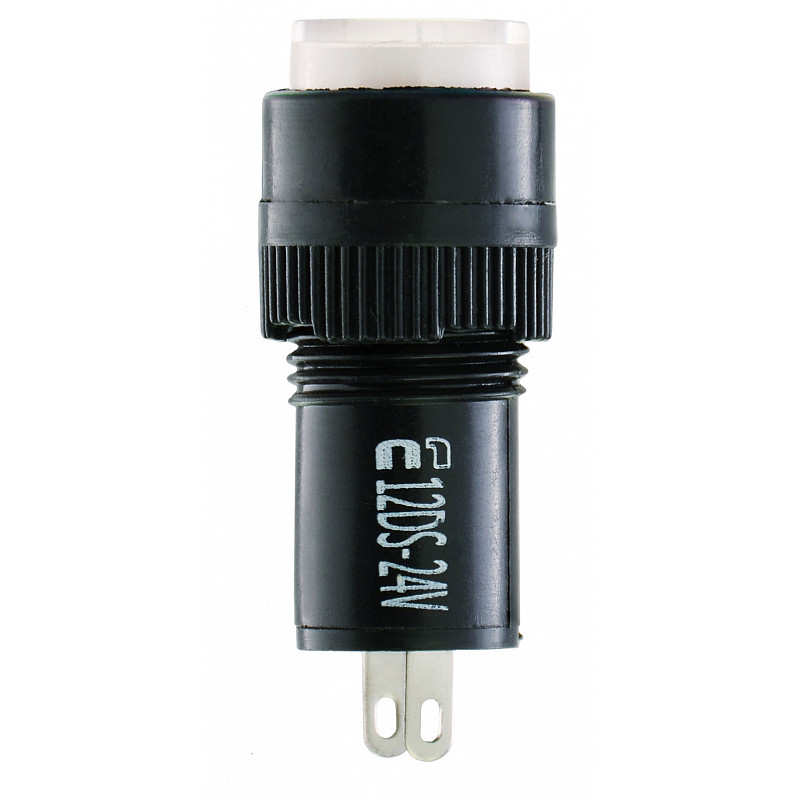 Лампа сигнальна 22мм білий LED 24V АC/DC [A0140030193] AD22E-12DS АСКО