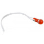 Лампа сигнальная 10мм красный неон 220V AC [A0140030024] PL1-101 АСКО