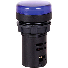 Лампа сигнальная 22мм синий LED 220V AC [s009007] e.pb.ad.stand.22.22.d.s.blue E.NEXT