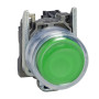 Кнопка управления 1NO 22мм без подсветки зеленая с колпачком [XB4BP31EX] Harmony XB4 Schneider Electric