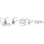 Микропереключатель 1NO+1NC 15А 250V IP20 параллельный металлический ролик [A0050040001] Z-15GQ22-B АСКО