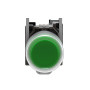 Кнопка управления 1NO 22мм без подсветки зеленая с колпачком [XB4BP31EX] Harmony XB4 Schneider Electric