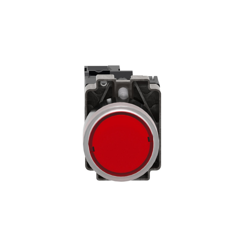 Кнопка управления 1NO 22мм с подсветкой красная 24V [XB2BW34B1C] Easy Harmony XB2 Schneider Electric