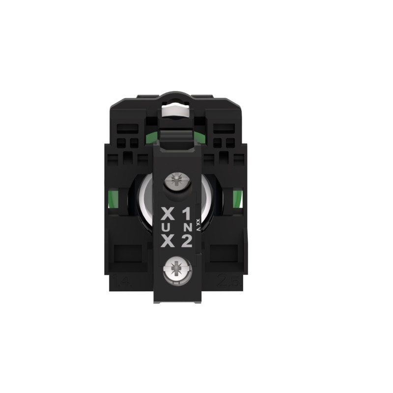 Лампа сигнальная 22мм 120V AC LED белый [XB5AVG1] Harmony XB5 Schneider Electric