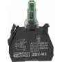 Модуль світлодіодний 230V AC LED зелений для кнопок ТВ5 [A0140010219] ZBV-M3 АСКО
