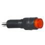Лампа сигнальна 22мм червоний LED 220V АC [A0140030165] AD22E-8DS АСКО