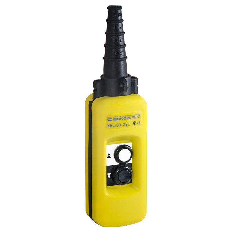 Тельферний пост 2-положення 2NC+2NO+2NO дві швидкості IP65 [A0140050012] XAL-B3-291 АСКО
