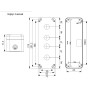 Корпус кнопочного поста 4 местный 22мм серый [4771634] ESB4 ETI
