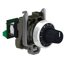 Потенциометр 22мм с маркировкой 4700 Ом металл [XB4BD912R4K7] Harmony XB4 Schneider Electric