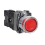 Кнопка управления 1NO 22мм с подсветкой красная 24V [XB2BW34B1C] Easy Harmony XB2 Schneider Electric