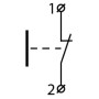 Пост одномісний "Стоп" 2.5А(220V) 1NC IP54 [A0140020054] XAL-D112 АСКО