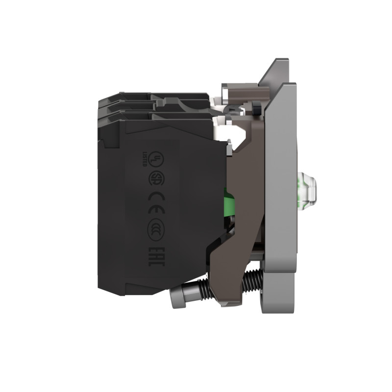 Корпус сигнальной лампы с контактом 2NO 240V AC LED белый [ZB4BW0M13] Harmony XB4 Schneider Electric