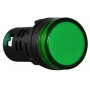 Лампа сигнальна 22мм зелений LED 220V АC [A0140030045] AD22-22DS АСКО
