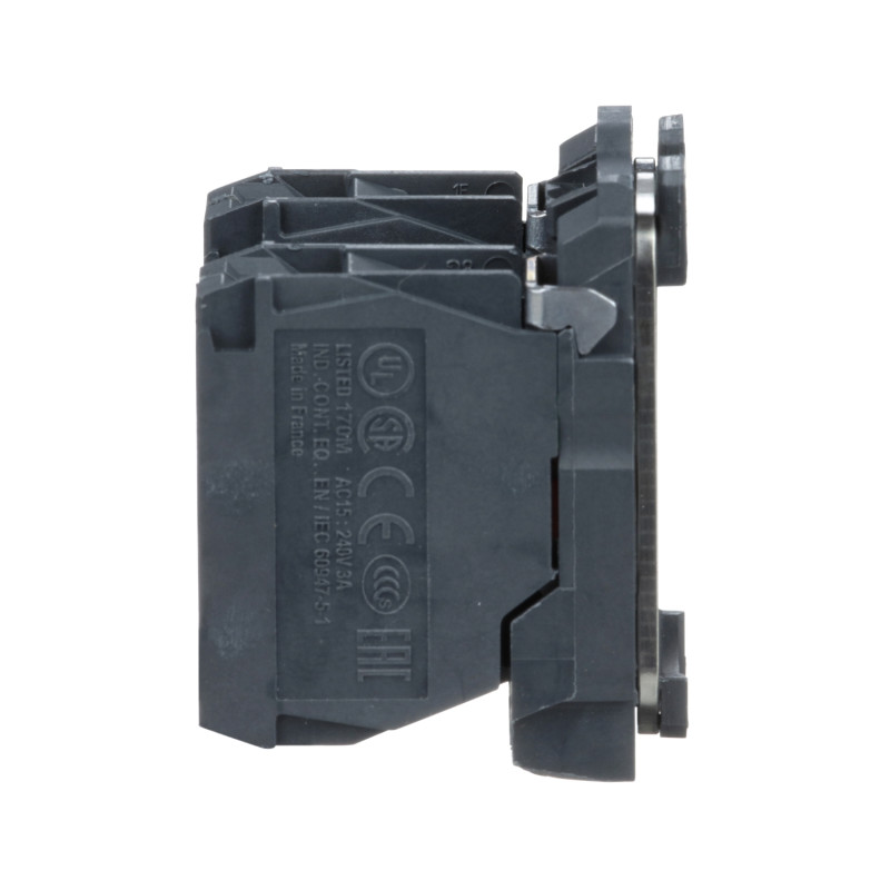 Корпус кнопки с контактом 1NO+1NC 3A 240V AC/DC с винтовым зажимом [ZB5AZ105] Harmony XB5 Schneider Electric