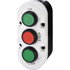 Пост трехместный "Вверх-Стоп-Вниз" 230V 2NO+1NC IP65 [4771445] ESE3-V7 ETI