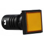 Лампа сигнальная 22мм желтый LED 220V AC [A0140030155] AD22-22F АСКО