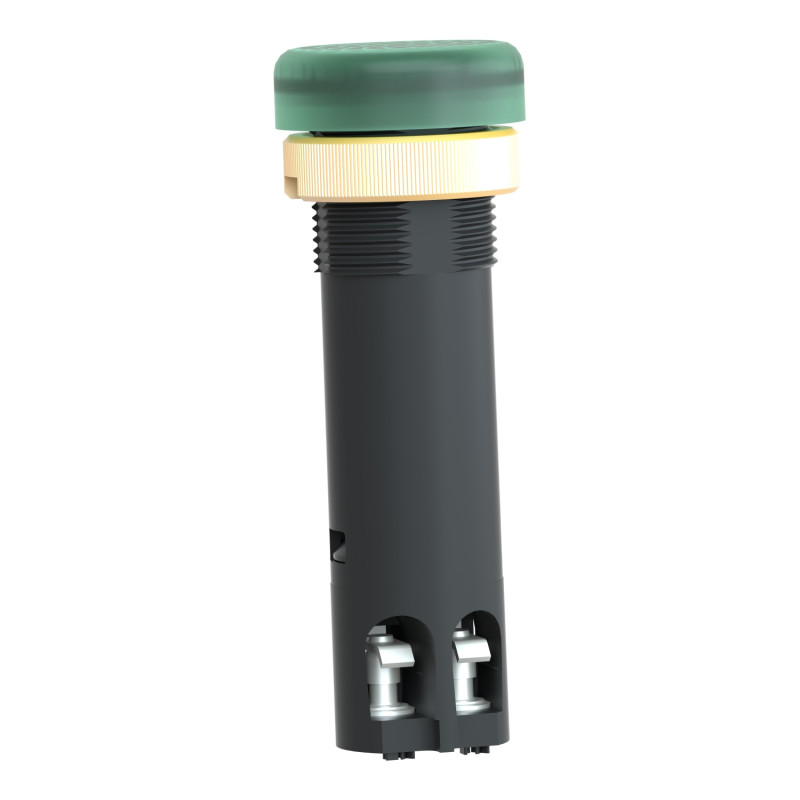 Лампа сигнальная 12мм 24V DC LED зеленый [XVLA333] Harmony XVL Schneider Electric