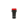 Лампа сигнальна 22мм матова червоний LED 24V AC/DC [4771701] ELPI-024С-R ETI