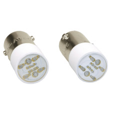 Лампа сменная BA9s зеленый LED 24V [BMS10-024-K06] УЕК