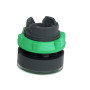 Головка для кнопки 22мм с подсветкой зеленый [ZB5AW333] Harmony XB5 Schneider Electric