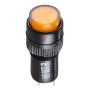 Лампа сигнальна 22мм жовтий LED 24V АC/DC [A0140030191] AD22E-12DS АСКО