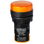 Лампа сигнальная 22мм желтый LED 24V АC/DC [A0140030049] AD22-22DS АСКО