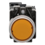 Кнопка управления 1NO 22мм с подсветкой помаранчева 24V [XB2BW35B1C] Easy Harmony XB2 Schneider Electric