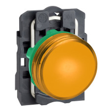 Лампа сигнальная 22мм оранжевая LED 24V AC/DC [XB5AVB5] Harmony XB5 Schneider Electric