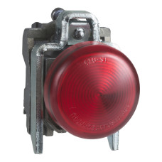 Лампа сигнальная 22мм 230V AC LED красный [XB4BVM4EX] Harmony XB4 Schneider Electric